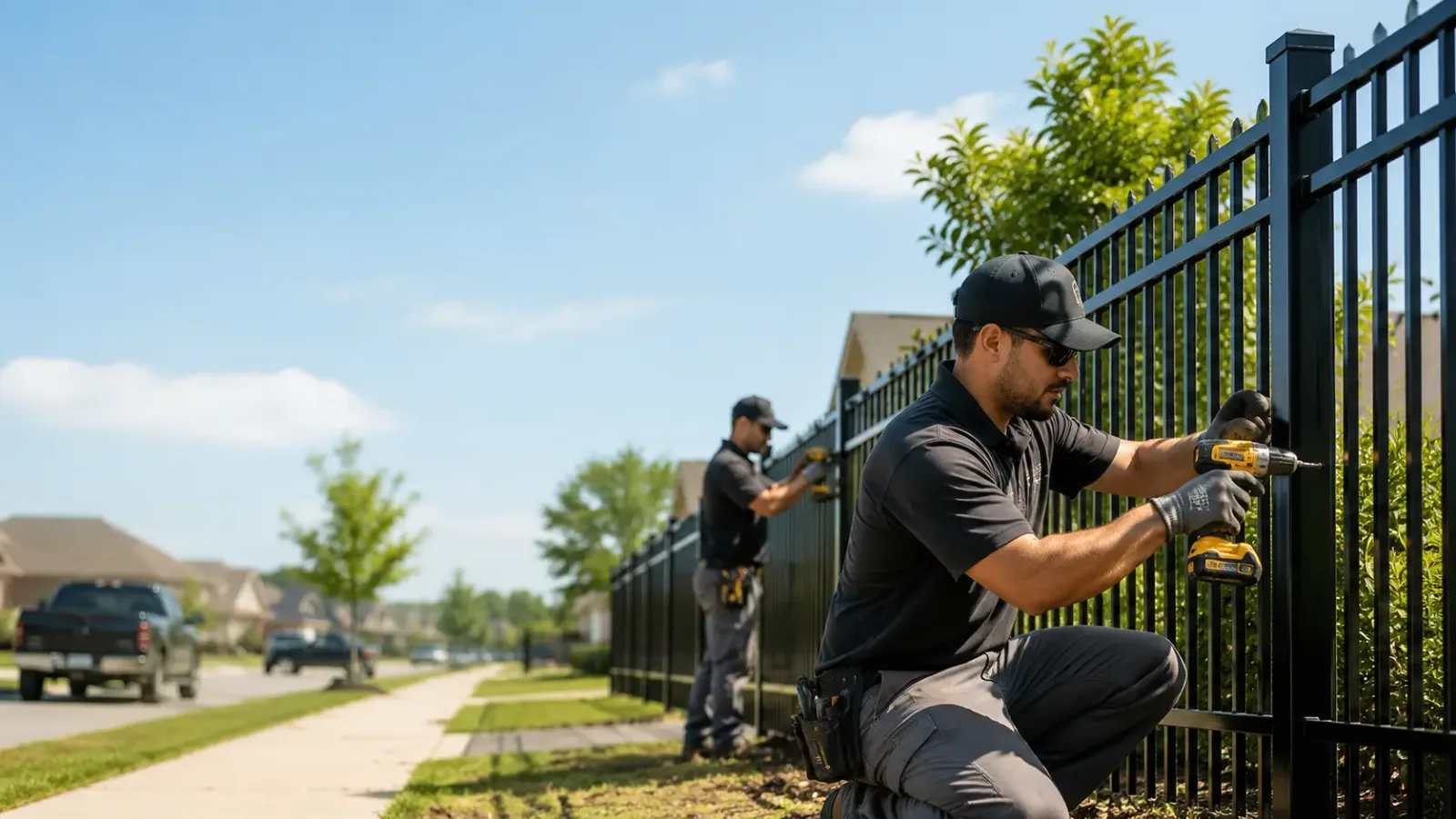 Metal Fence Installation in Paoli, IN